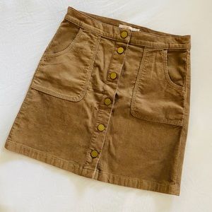 Tory Burch Corduroy Skirt